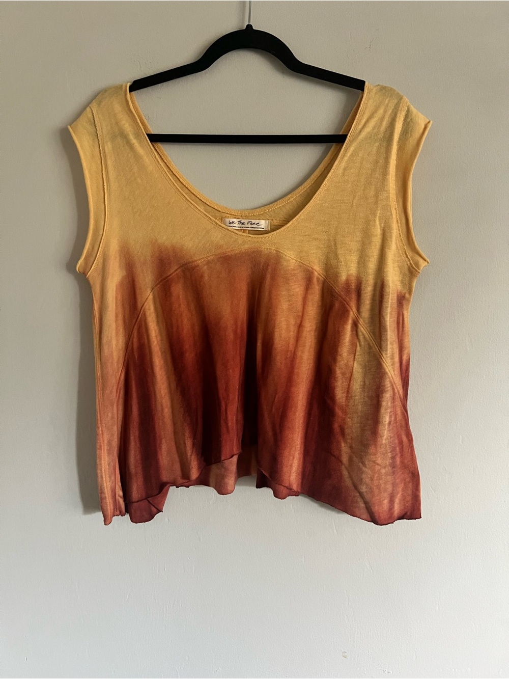 Free People We The Free Paradise Tee Sundown Combo Sz X-Small - Picture 3 of 10